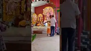 Durgapuja in our Village  #dhakertale  #durgapuja2025 #trending #shorts