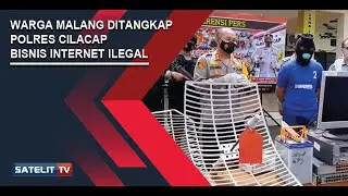 BISNIS JARINGAN INTERNET ILEGAL, WARGA MALANG DITANGKAP POLRES CILACAP