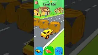 Shape shifting game | car racing game | Shape changing game