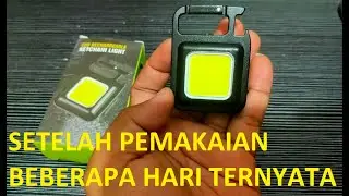 Mini Cob Light USB LED KeyChain Portable Review