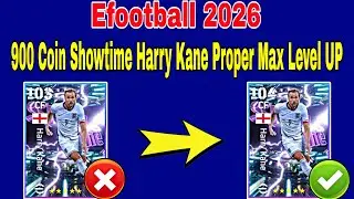 How To Train 104 Rated Harry Kane In Efootball 2026 | Harry Kane Max Level Efootball 2026