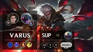 Varus Support vs Braum - EUW Challenger Patch 9.24