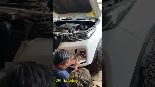 Installation of Fortuner foglamp #fortuner2021 #gvariant #foglamp