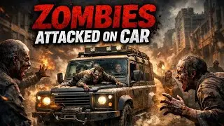 😱 Zombies Attacked on My Car | Real Horror Prank 🚗🧟&zwj;♂️#zombies 
