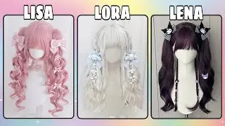 SANRIO GUESS 💖 LISA LORA & LENA ADORABLE FASHION EDITION 🎀💜 #TwinPick