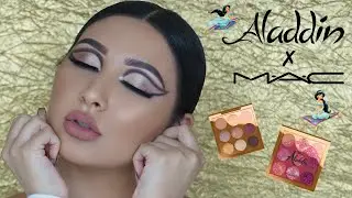DISNEY ALADDIN COLLECTION BY MAC TUTORIAL + REVIEW | Dania Marie