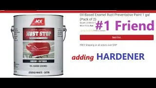 Эмаль для наружных работ Ace Rust Stop Paint на масляной основе WOW #1 | ПРОВЕРЕНО САМЫМ ДЕЛОМ в 4D