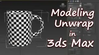 Simple Modeling and Unwrap in 3ds max 2016