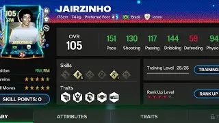 Reviewing: JAIRZINHO Best🇧🇷 RW ||Ranked, SKILL points, H2H Dribbler IN Fc mobile 25