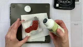 Cleaning Stazon ink