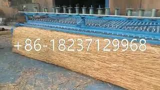 rice straw reed mat weaving machine grass stalk wheat straw mattress sewing knitting machine