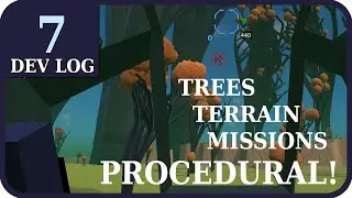 Procedural Terrain, Trees, Missions, and More! | Drop Command Dev Log 7