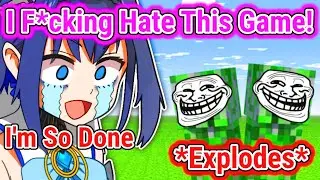 Kronii Had ENOUGH in Minecraft and Completely Lost It 【Hololive EN】