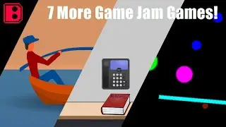 【Jampley Game Jam】Playing 7 More Game jam games! (No commentary)【Part #2】#itchio