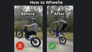 How to Wheelie/Combo any E-Moto