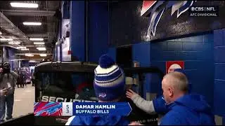 Damar Hamlin Is In The Building For Bills-Bengals Divisional Round Playoff Game