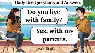 ✅ 1000 Common English Questions and Answers for Beginners | Learn English