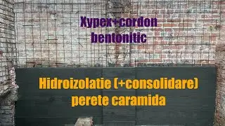CasaDin1930: hidroizolație si consolidare perete caramida