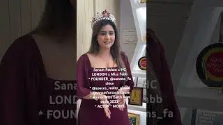 SANAM PATHAN x HC LONDON x MISS FABB 2025