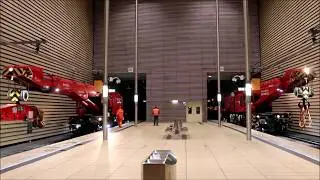 Notfall&uuml;bung im City Tunnel Leipzig 2019