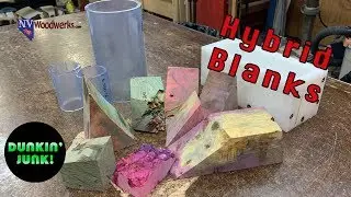 🔴Replay: Making Hybrid Wood Turning Blanks for Makers Central 2019  | Episode 8
