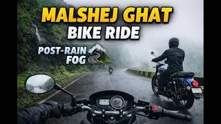 Riding Through Malshej Ghat ⛰️ | Raw Road Experience #malshejghat #MalshejRoad #dlazywanderer