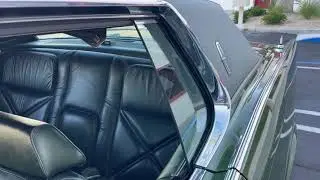 1971 Lincoln Continental Mark III Driver's Rear Power Window Operation