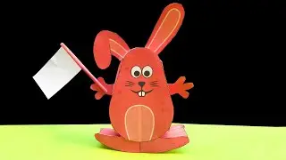 paper craft template | papercraft templates bunny | How to Make Rabbit Step by Step