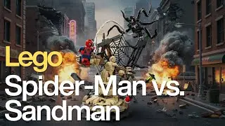 Lego Marvel 76334 Epic Battle: Spider-Man vs. Sandman