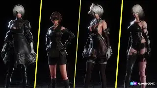 Stellar Blade X Nier Automata All Outfits (PS5)🔥 4K 60FPS