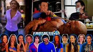 MCU Fans React To JOHNNY'S PRANKS ON BEN / FF4 Montage Scenes | Fantastic Four Movie Reaction Mashup