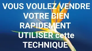 Deux Rituels Tr&egrave;s Efficace pour vendre rapidement et &agrave; bon prix! /Feng Shui