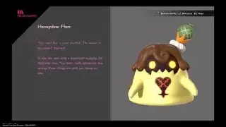 KINGDOM HEARTS Ⅲ Honeydew Flan Highscore Flantastic Seven