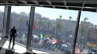 Hitman 3: Marrakesh. Только костюм бесшумного убийцы + стандартная экипировка. Простой способ.