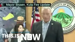 Maui mayor, emergency responders offer update on wind-whipped Crater Road Fire