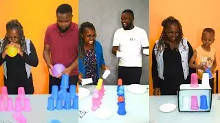 FUN GAMES WITH BALLOONS AND PLASTIC BALLS! Family games for all ages!