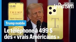 Le &laquo; Trump Mobile &raquo;, le nouveau produit d&eacute;riv&eacute; du pr&eacute;sident am&eacute;ricain