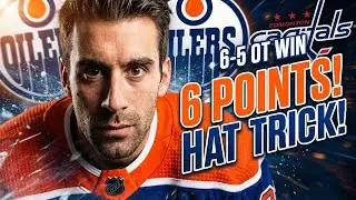 Evan Bouchard's First Career NHL Hat Trick Sparks Oilers Win Vs Capitals