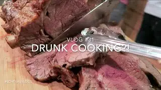 VLOG #31: 12.25.2015♡ Drunk cooking?!, Kids in water