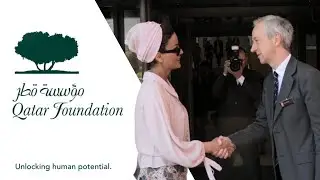 Qatar Foundation | HH Sheikha Moza Visits British Library | Bloomsbury Films ®