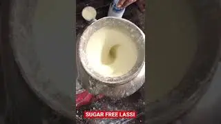 Awesome Sugar Free Lassi #shorts #streetfood #food