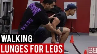 WALKING LUNGES for LEGS! (Hindi /Punjabi)