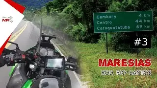 Nas curvas da Rod. RIO-SANTOS - Maresias #3 | Moto na Rede [Mototurismo]