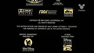 Distributed By Buena Vista Pictures/Walt Disney Pictures/Buena Vista International, Inc.  (2000)