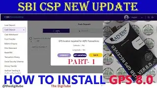 How to install & connect Raivens GPS 8.0 device for kiosk banking |Part 1🏦 💰🤑  #gps #sbicsp