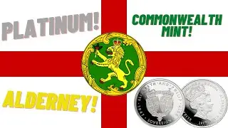 2017 70th Anniversary Queen Elizabeth Prince Philip Platinum Sovereign! Alderney! Commonwealth Mint!