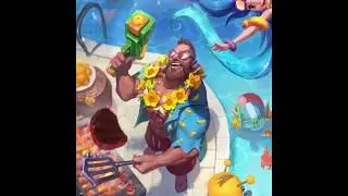 Pool Party Gangplank(2018)Skin Spotlight