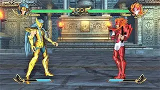 Aquarius Camus vs Benetnasch Mime (Hardest AI) - Saint Seiya: Soldiers' Soul