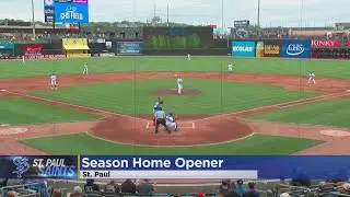 St. Paul Saints Get Home Season Started At CHS Field