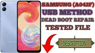 samsung a042f dead boot repair with usb cable